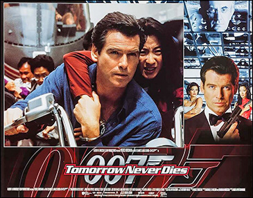 Tomorrow Never Dies (1997) lobby card