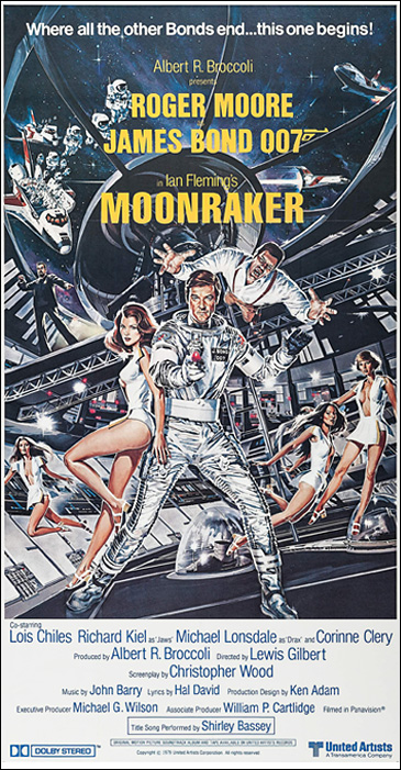 Moonraker US Three-Sheet