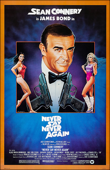 Never Say Never Again One-Sheet