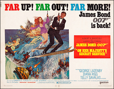 On Her Majesty's Secret Service Half Sheet