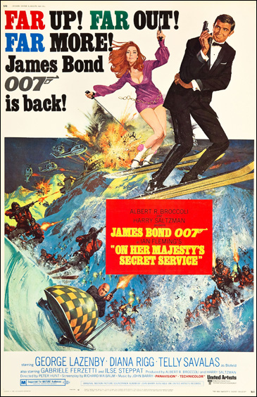 On Her Majesty's Secret Service One-Sheet