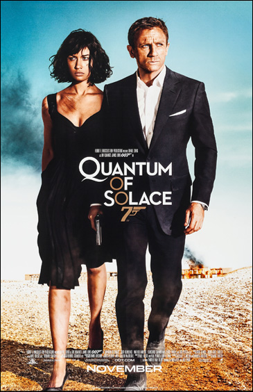 Quantum of Solace (2008) [Pre-ratings Style] Advance One Sheet poster
