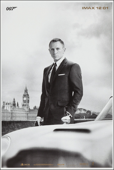 Skyfall IMAX poster