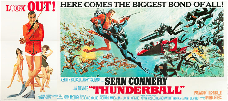 Thunderball Twenty-Four Sheet 