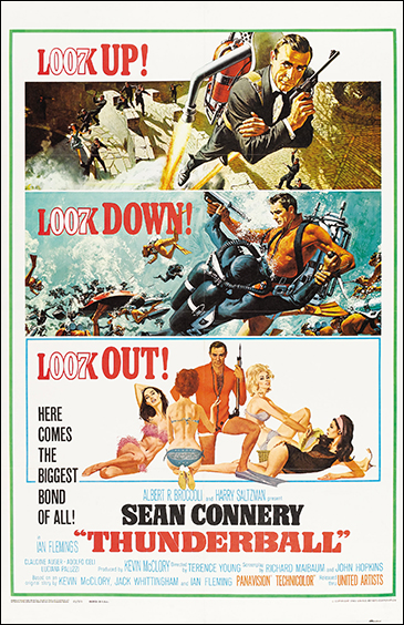 Thunderball One-Sheet alternate