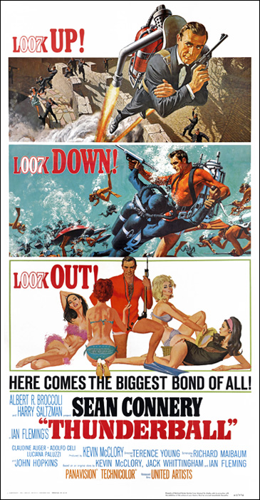 Thunderball US Three-Sheet