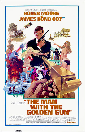 The Man With The Golden Gun International One-Sheet