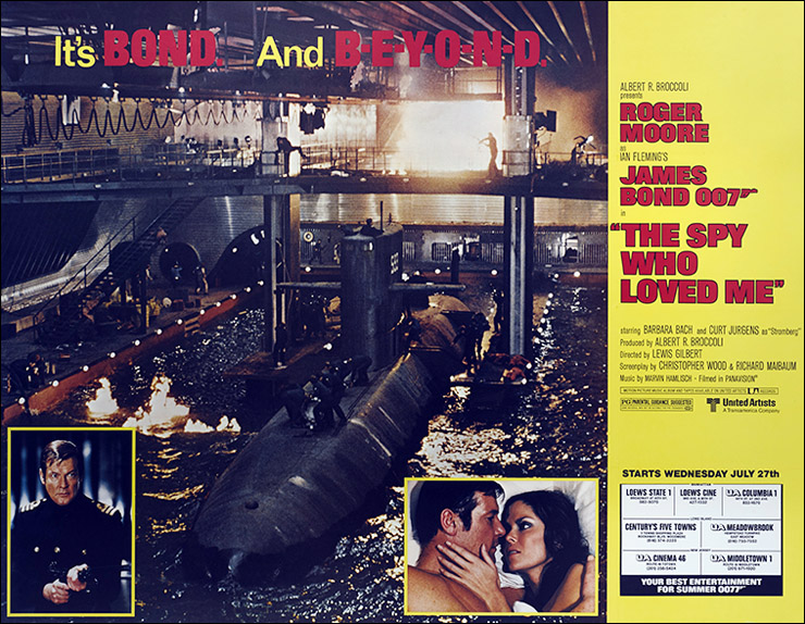 The Spy Who Loved Me US subway poster 2
