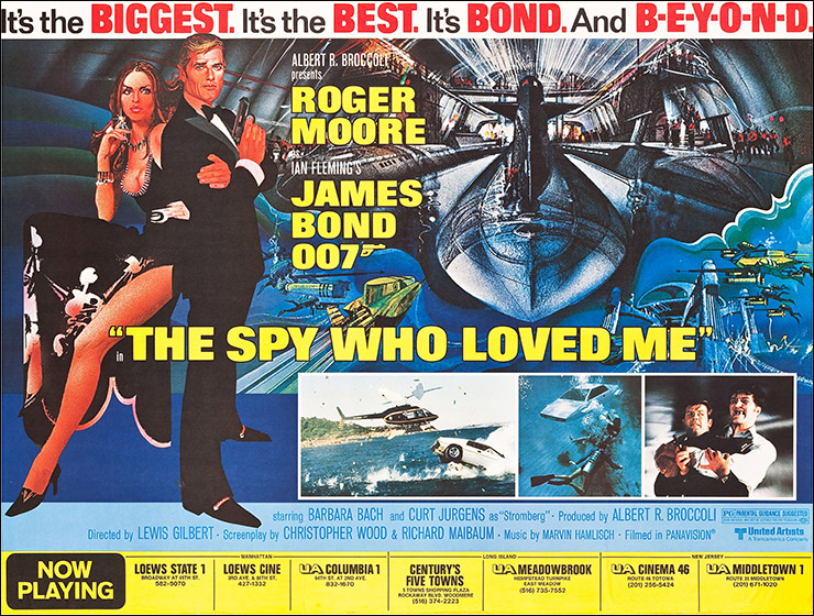 The Spy Who Loved Me US subway poster 3 Now Playing