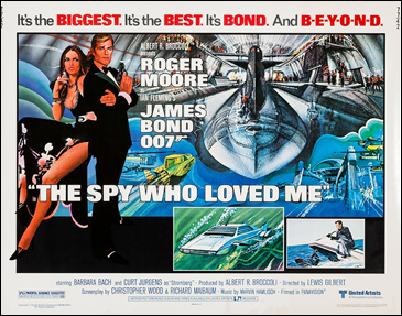 The Spy Who Loved Me Half Sheet