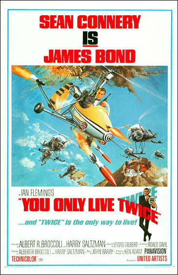 You Only Live Twice One-Sheet [Style B] 
