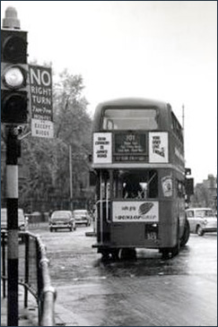 London Routemaster bus 1967