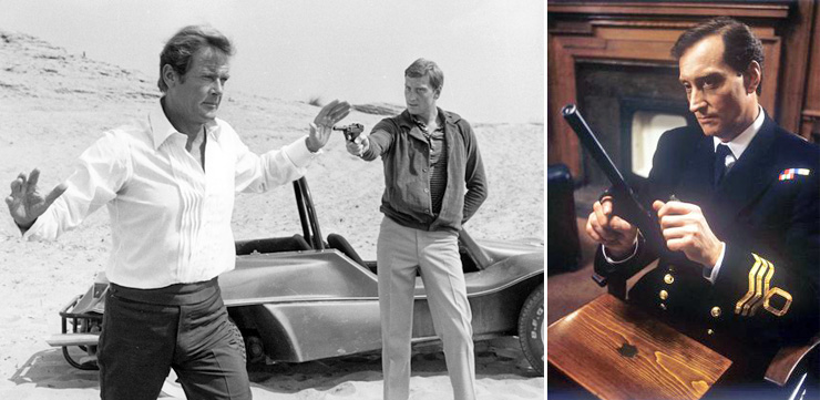 Roger Moore & Charles Dance For Your Eyes Only (1981) | Charles Dance as Ian Fleming in Goldneye (1989)