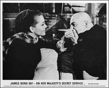 A Season of James Bond (1975) On Her Majesty's Secret Service Front of House still