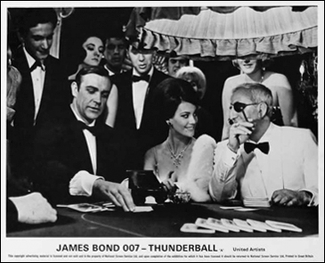 A Season of James Bond (1975) Thunderball Front of House still
