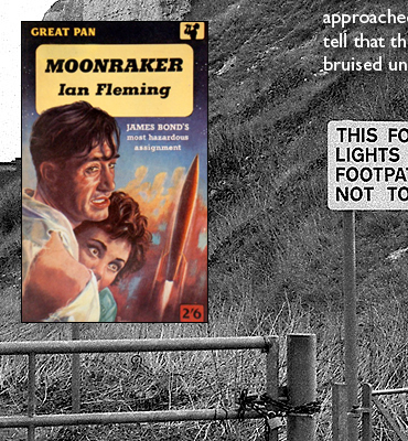 MOONRAKER Pan paperback illustrated by Sam Peffer [Peff]