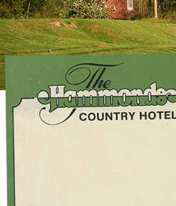 Hammonds Country Hotel leaflet
