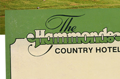 Hammonds Country Hotel leaflet