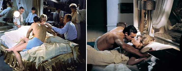 Venice Bridal suite set Pinewood Studios From Russia With Love April 8/9 1963