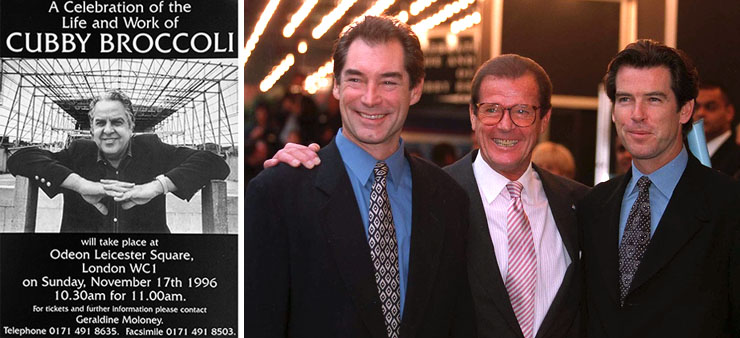 Cubby Broccoli Memotial Tribute 1996 - Timothy Dalton, Roger Moore and Pierce Brosnan