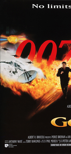 GoldenEye (1995) Quad-crown poster