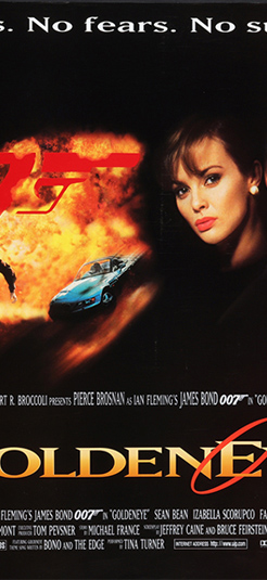 GoldenEye (1995) Quad-crown poster