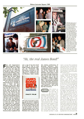 The complete history of 007 MAGAZINE 1979-2004 PART 2
