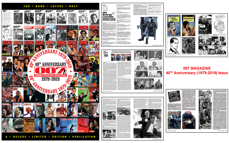 007 MAGAZINE 40TH Anniversary (1979-2019) Issue