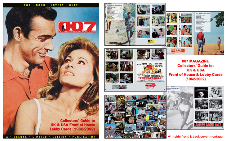 007 MAGAZINE Collectors’ Guide to: UK & USA Front of House & Lobby Cards (1962-2002)