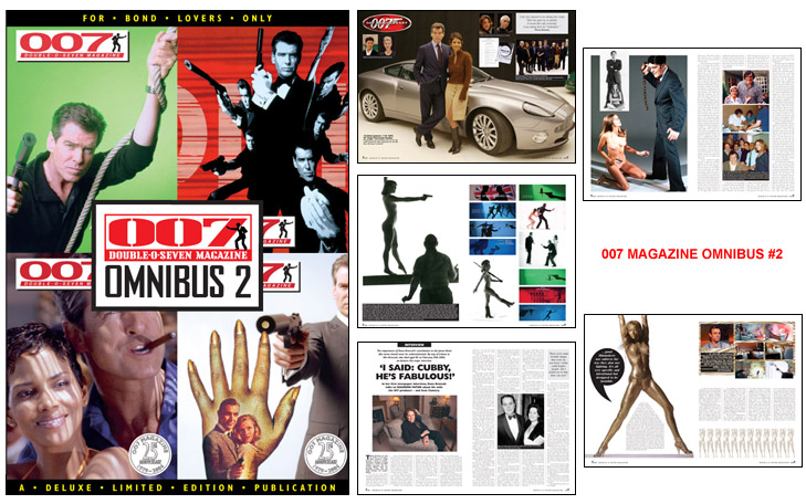 007 MAGAZINE Omnibus #2 - four complete issues of 48-page editions of 007 MAGAZINE