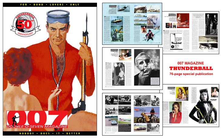 007 MAGAZINE Special Publication: Thunderball 50TH Anniversary Special (2018 reprint)