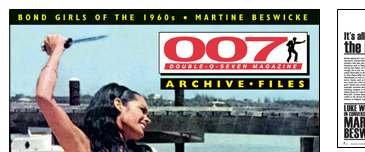 007 MAGAZINE ARCHIVE FILES - Bond Girls of the 1960s - Martine Beswicke