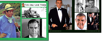 Sean Connery as James Bond 007 in You Only Live Twice & Never Say Never Again