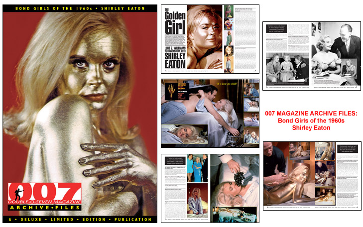 007 MAGAZINE ARCHIVE FILES: Bond Girls of the 1960s - Shirley Eaton