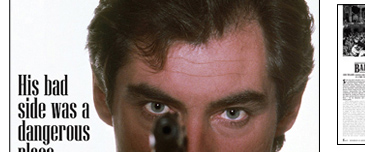 007 MAGAZINE ARCHIVE FILES - Timothy Dalton as James Bond 007