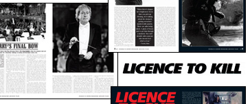 007 MAGAZINE ARCHIVE FILES - The Living Daylights & Licence To Kill