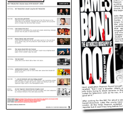 007 MAGAZINE OnLine ISSUE #49 contents page