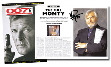 007 MAGAZINE Issue #46 signed by Monty Norman