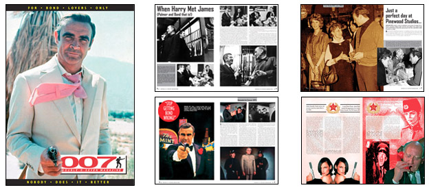 007 MAGAZINE #52 - Sean Connery as James Bond 007 Diamonds Are Forever