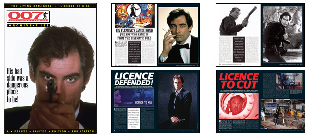 007 MAGAZINE ARCHIVE FILES The Living Daylights & Licence To Kill