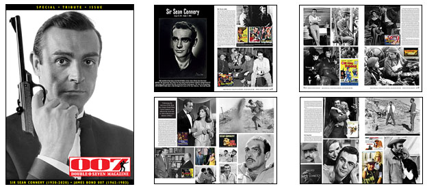 007 MAGAZINE | Sir Sean Connery (1930-2020) Special Tribute Issue