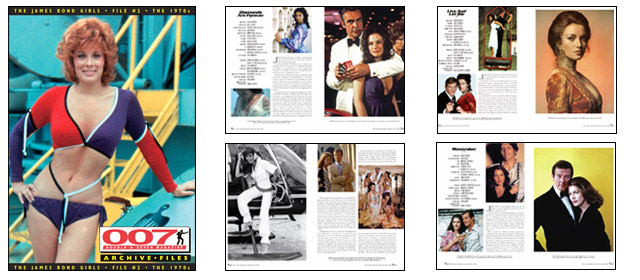 007 MAGAZINE ARCHIVE FILES - The James Bond Girls - File #2 The 1970s