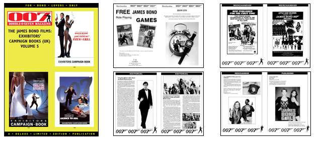 007 MAGAZINE – The James Bond Films: Exhibitors’ Campaign Books (UK) Volume 5