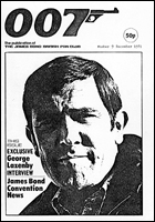 007 MAGAZINE Issue #9 - George Lazenby interview James Bond 007 OHMSS