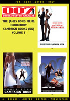 007 MAGAZINE - The James Bond Films: Exhibitors’ Campaign Books (UK) Volume 5