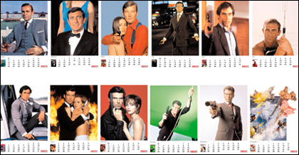 007 MAGAZINE Limited Edition 2005 Calendar