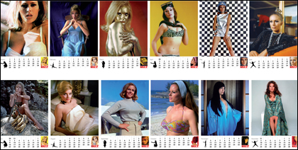 007 MAGAZINE BOND GIRLS of the 1960s Limited Edition 2018 Calendar