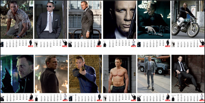 007 MAGAZINE Daniel Craig James Bond 007 Limited Edition 2019 Calendar