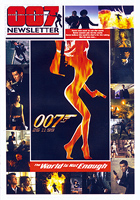 007 NEWSLETTER #20 Pierce Brosnan James Bond 007 The World Is Not Enough
