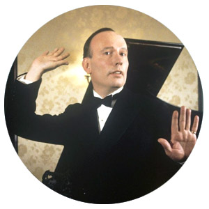 Julian Fellowes as Noel Coward in Goldeneye (1989)